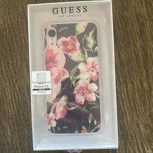 (2 for $10) NWT Guess flower phone case iPhone XR